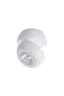   
                        Точковий світильник AZZARDO (Польща) 50216    
                         у стилі Хай-тек.  
                        Тип джерела світла: вбудовані світлодіоди led.                         Форма: Куля.                         Кольори плафонів і підвісок: Білий.                         Матеріал: Метал.                          фото 2