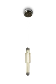   
                        Люстра MAYTONI (Німеччина) 50422    
                         у стилі модерн.  
                        Тип джерела світла: вбудовані світлодіоди led.                         Форма: циліндр.                         Кольори плафонів і підвісок: жовтий.                         Матеріал: скло.                          фото 1