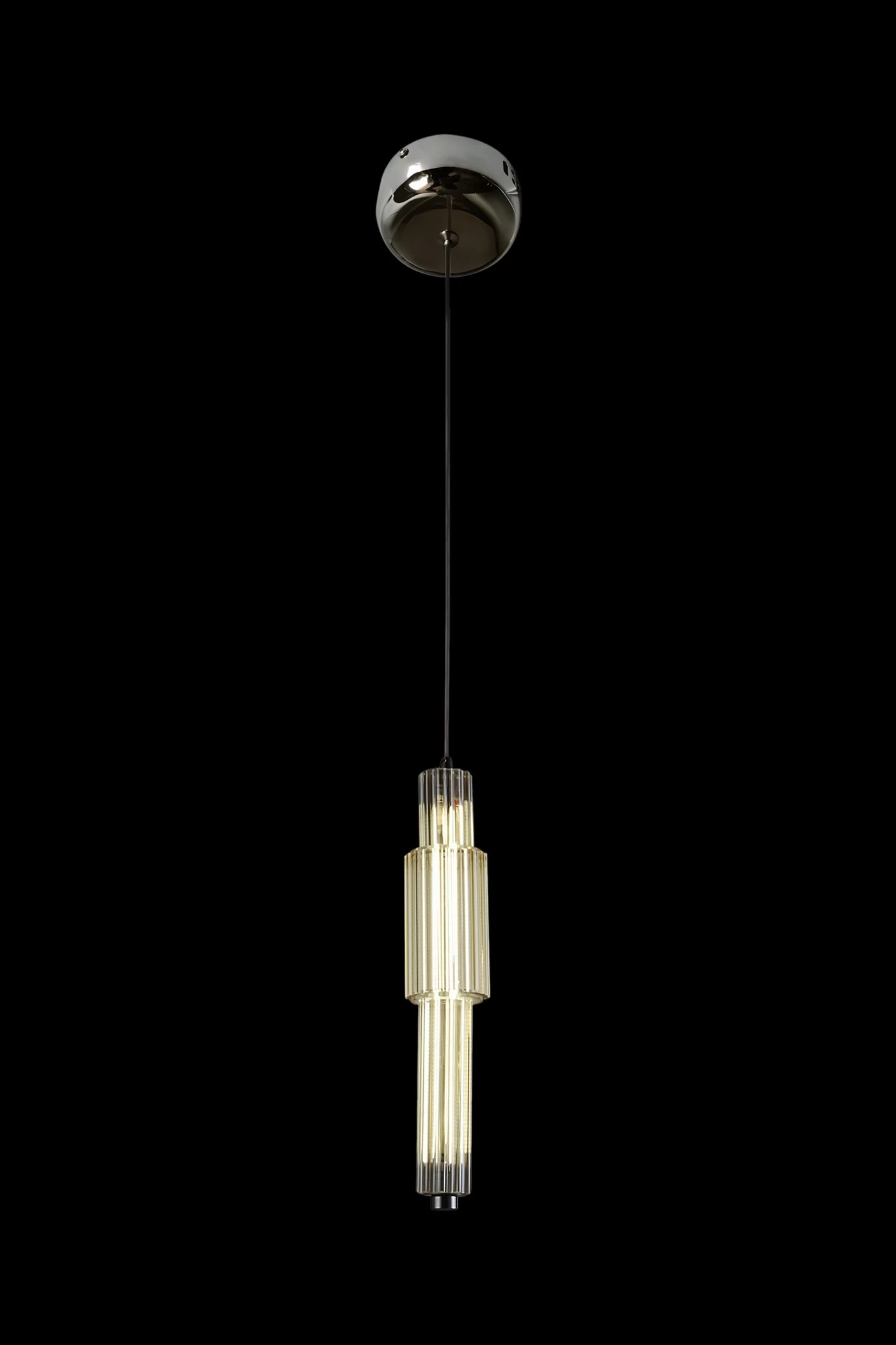   
                        Люстра MAYTONI (Німеччина) 50422    
                         у стилі модерн.  
                        Тип джерела світла: вбудовані світлодіоди led.                         Форма: циліндр.                         Кольори плафонів і підвісок: жовтий.                         Матеріал: скло.                          фото 4
