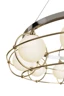   
                        Люстра MAYTONI (Німеччина) 50430    
                         у стилі Модерн.  
                        Тип джерела світла: світлодіодна лампа, змінна.                         Форма: Коло.                         Кольори плафонів і підвісок: Золото, Сірий, Білий.                         Матеріал: Метал.                          фото 2