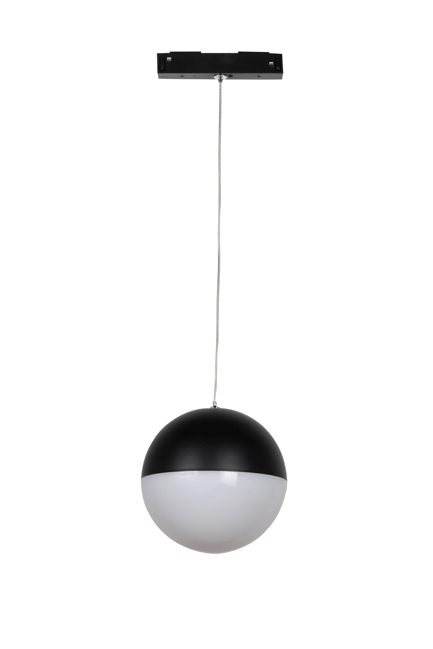 Трековий магнітний світильник LAGUNA LIGHTING (Україна) 50582    
                         У стилі Модерн.  
                        Тип джерела світла: вбудований led-модуль, незмінний.                         Форма: Куля.                         Кольори плафонів і підвісок: Чорний, Білий.                         Матеріал: Метал, Пластик.                          фото 1