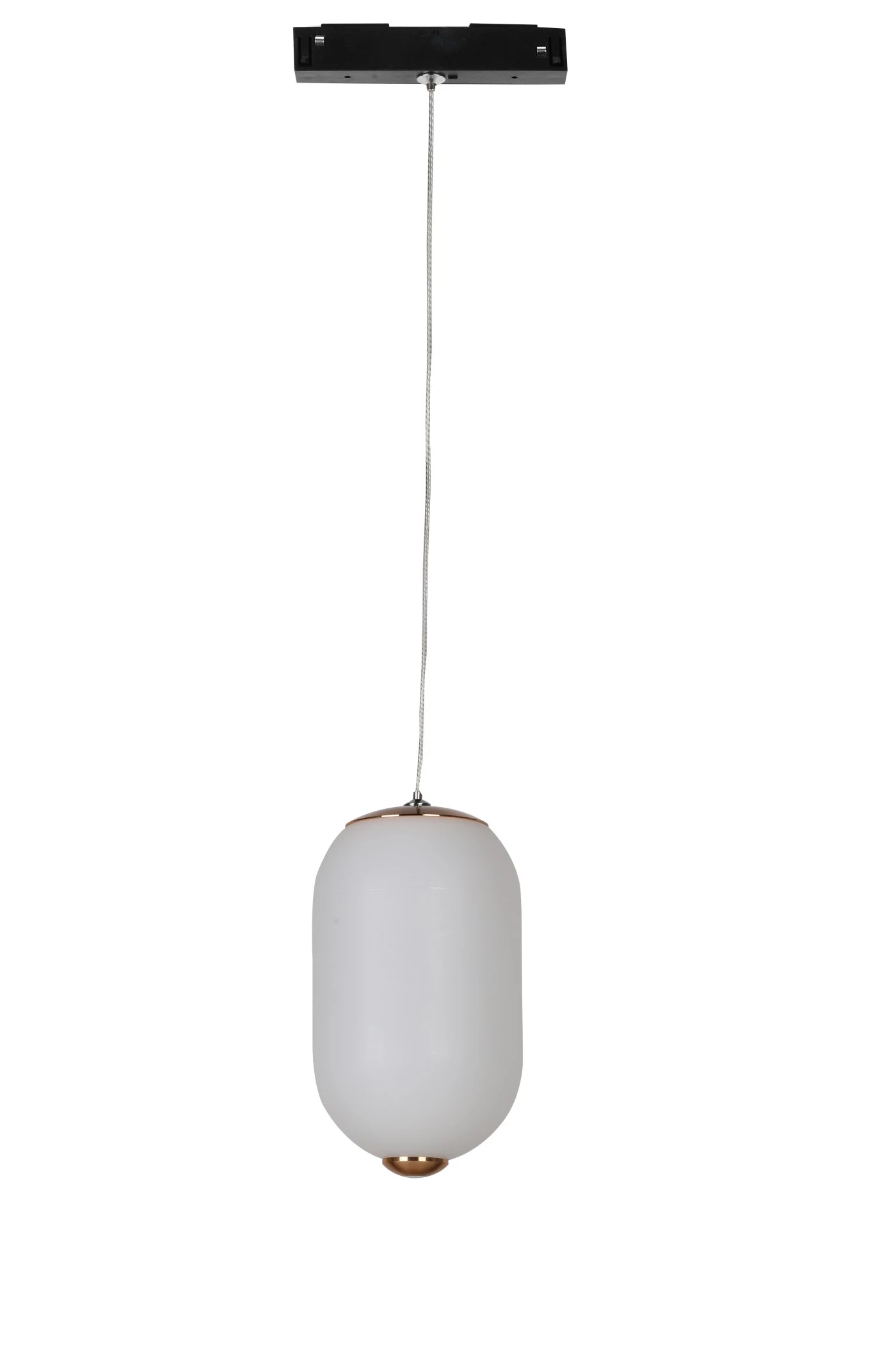 Трековий магнітний світильник LAGUNA LIGHTING (Україна) 50583    
                         У стилі Модерн.  
                        Тип джерела світла: вбудований led-модуль, незмінний.                         Форма: Овал.                         Кольори плафонів і підвісок: Білий, Латунь.                         Матеріал: Скло, Метал.                          фото 1
