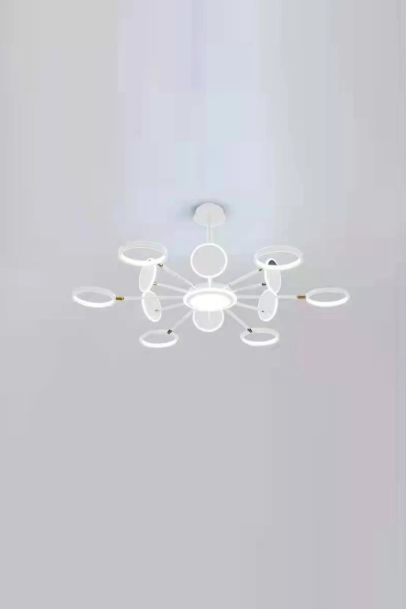   
                        
                        Люстра LAGUNA LIGHTING (Україна) 50596    
                         У стилі Хай-тек.  
                        Тип джерела світла: вбудований led-модуль, незмінний.                         Форма: Коло.                         Кольори плафонів і підвісок: Білий.                         Матеріал: Метал, Пластик.                          фото 1