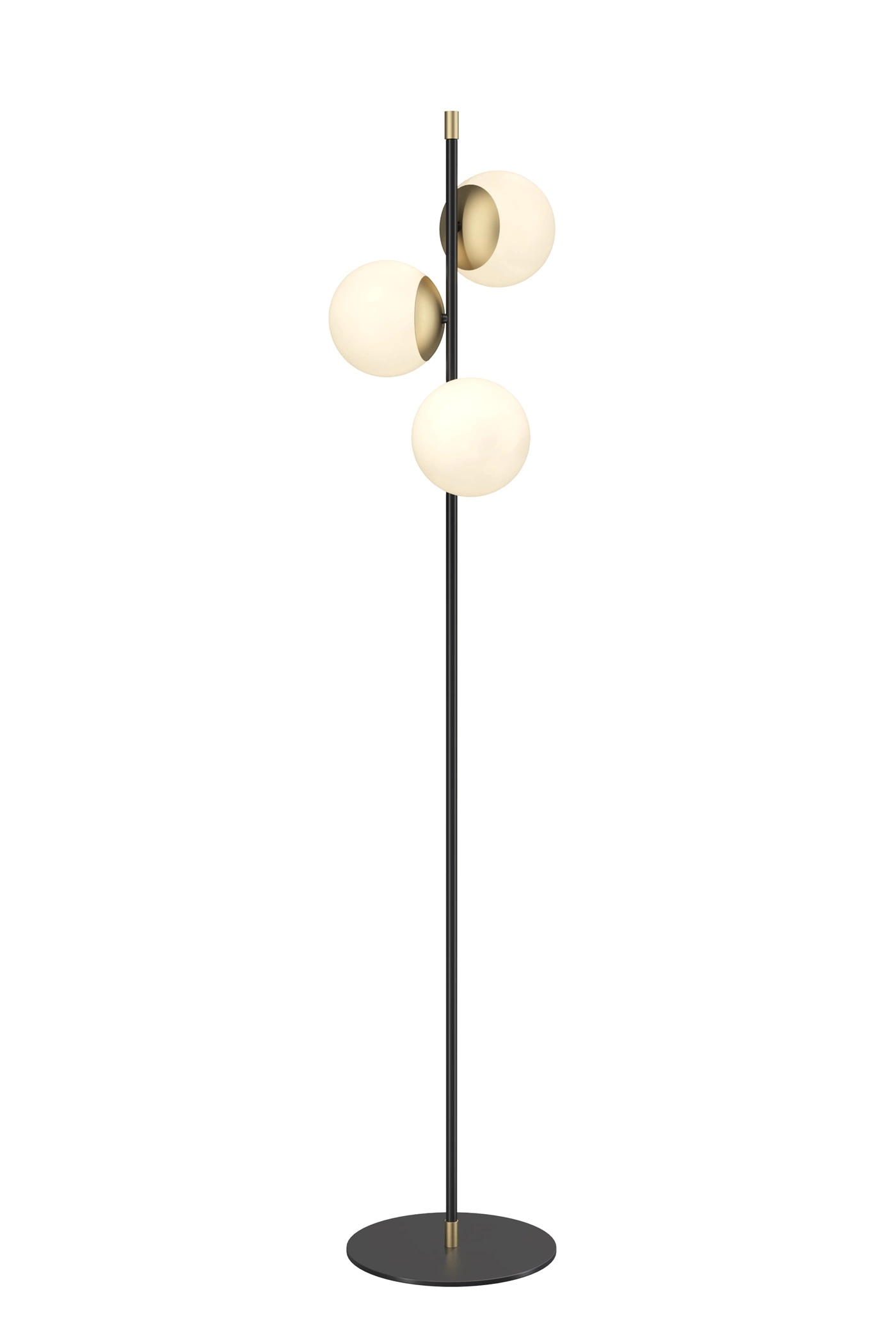   
                        
                        Торшер MAYTONI (Германия) 50734    
                         в стиле Модерн.  
                        Тип источника света: светодиодная лампа, сменная.                                                 Цвета плафонов и подвесок: Белый.                         Материал: Стекло.                          фото 1