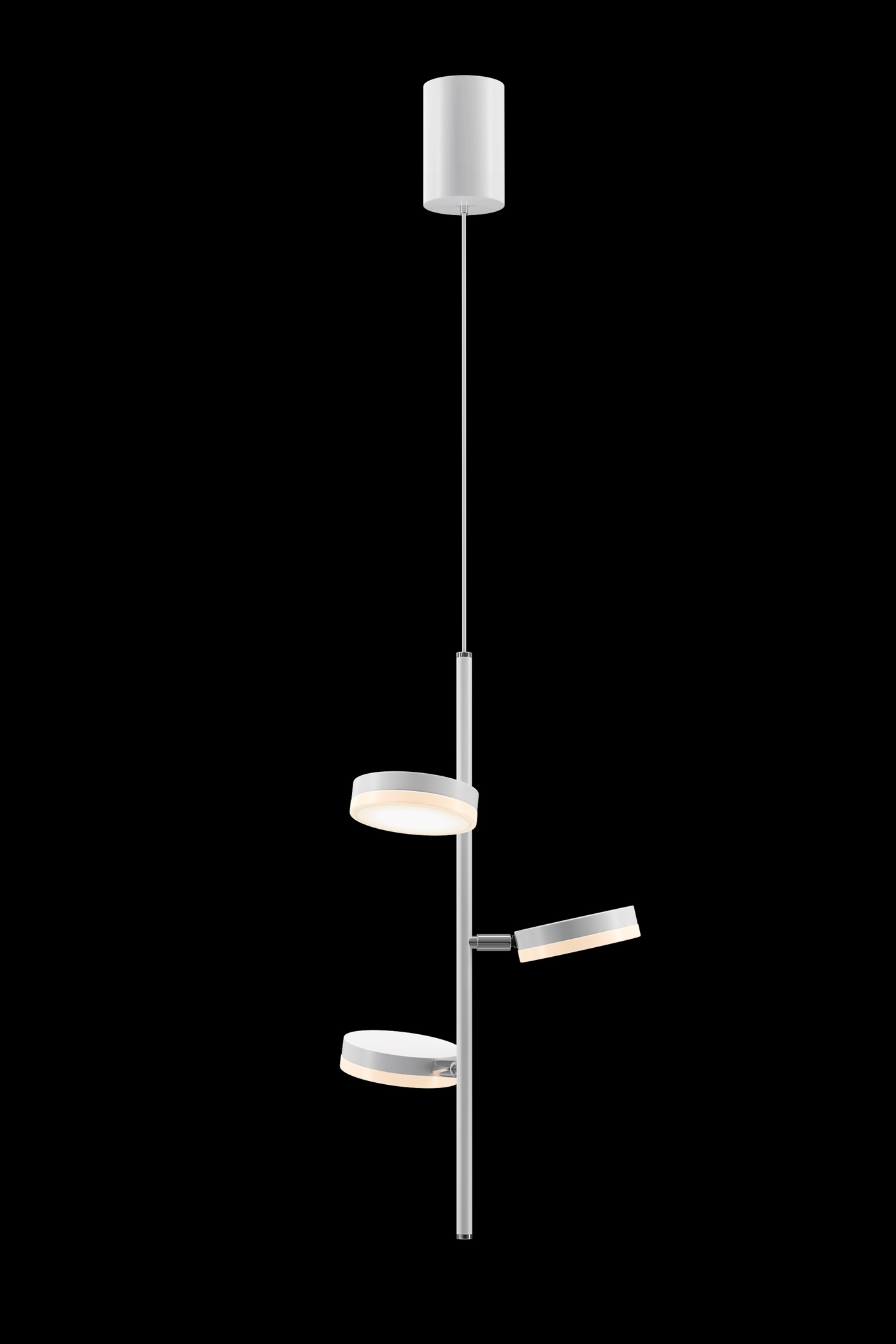   
                        Люстра MAYTONI  (Германия) 50737    
                         в стиле хай-тек.  
                        Тип источника света: встроенные светодиоды led.                         Форма: круг.                         Цвета плафонов и подвесок: белый.                         Материал: акрил.                          фото 3