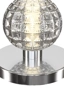   
                        Настільна лампа MAYTONI (Німеччина) 50742    
                         у стилі модерн.  
                        Тип джерела світла: вбудовані світлодіоди led.                                                 Кольори плафонів і підвісок: прозорий.                         Матеріал: скло.                          фото 2
