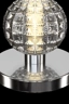   
                        Настільна лампа MAYTONI (Німеччина) 50742    
                         у стилі модерн.  
                        Тип джерела світла: вбудовані світлодіоди led.                                                 Кольори плафонів і підвісок: прозорий.                         Матеріал: скло.                          фото 4