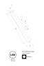  
                        
                        Декоративна підсвітка MAYTONI (Німеччина) 50777    
                         у стилі Хай-тек.  
                        Тип джерела світла: вбудований led-модуль, незмінний.                                                 Кольори плафонів і підвісок: Білий.                         Матеріал: Пластик.                          фото 3
