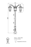   
                        
                        Світильник вуличний MAYTONI (Німеччина) 50784    
                         у стилі Класика.  
                        Тип джерела світла: світлодіодна лампа, змінна.                                                 Кольори плафонів і підвісок: Прозорий.                         Матеріал: Скло.                          фото 3