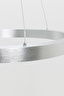   
                        Люстра ZUMALINE (Польща) 50955    
                         у стилі хай-тек.  
                        Тип джерела світла: вбудовані світлодіоди led.                         Форма: коло.                         Кольори плафонів і підвісок: срібло.                         Матеріал: метал,  пластик.                          фото 5