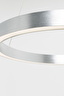   
                        Люстра ZUMALINE (Польща) 50955    
                         у стилі хай-тек.  
                        Тип джерела світла: вбудовані світлодіоди led.                         Форма: коло.                         Кольори плафонів і підвісок: срібло.                         Матеріал: метал,  пластик.                          фото 6