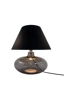   
                        Настільна лампа ZUMALINE (Польща) 51037    
                         у стилі модерн.  
                        Тип джерела світла: cвітлодіодні led, енергозберігаючі, розжарювання.                                                 Кольори плафонів і підвісок: чорний,  золото.                         Матеріал: тканина.                          фото 2