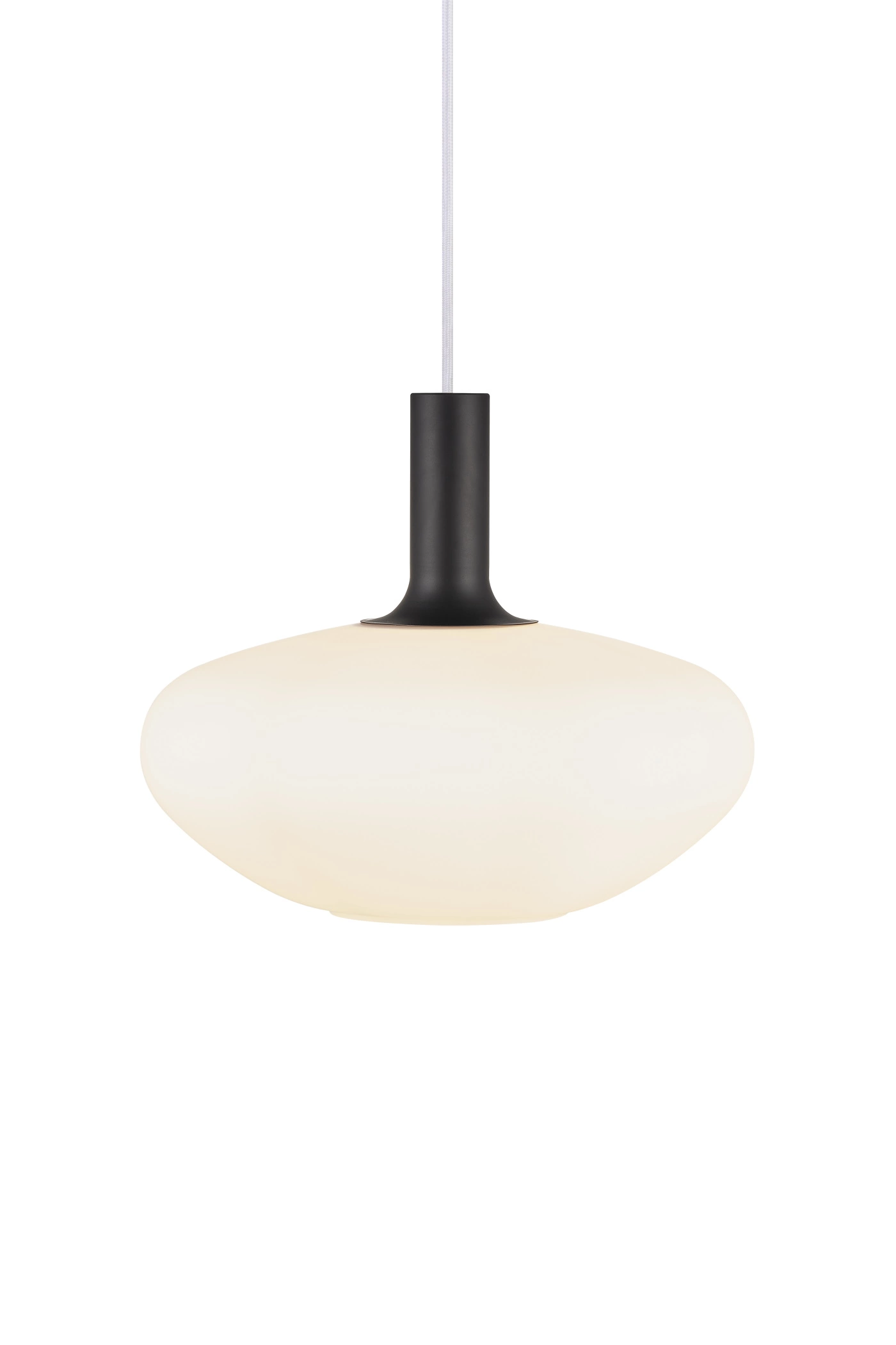   
                        Люстра NORDLUX (Данія) 51140    
                         у стилі Модерн.  
                        Тип джерела світла: світлодіодна лампа, змінна.                         Форма: Коло.                         Кольори плафонів і підвісок: Білий.                         Матеріал: Скло.                          фото 2