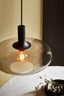   
                        
                        Люстра NORDLUX (Данія) 51141    
                         у стилі Модерн, Хай-тек.  
                        Тип джерела світла: світлодіодна лампа, змінна.                         Форма: Коло.                         Кольори плафонів і підвісок: Чорний.                         Матеріал: Скло.                          фото 4