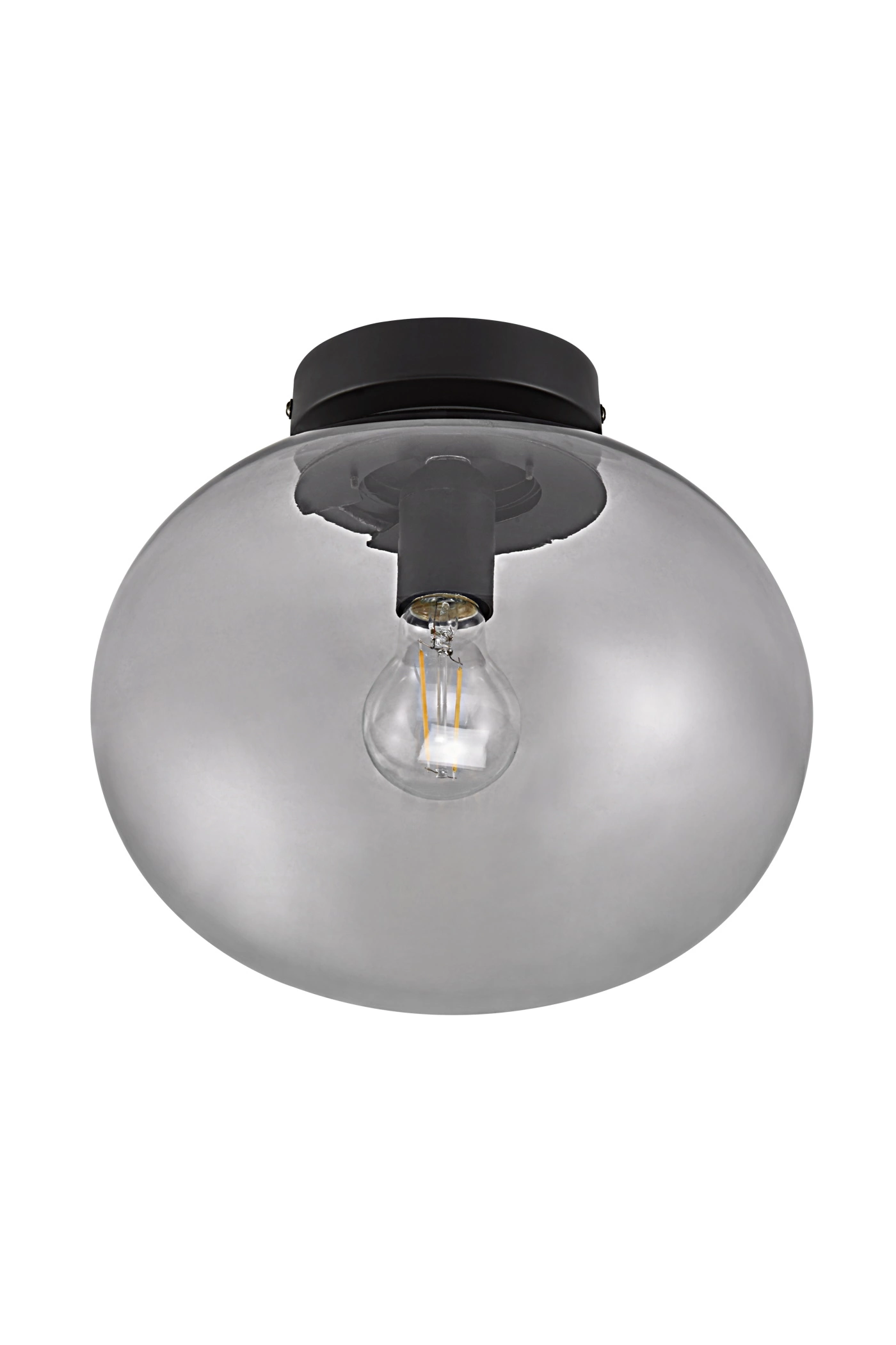   
                        
                        Точечный светильник NORDLUX (Дания) 51143    
                         в стиле Хай-тек.  
                        Тип источника света: светодиодная лампа, сменная.                         Форма: Шар.                         Цвета плафонов и подвесок: Серый.                         Материал: Стекло.                          фото 1