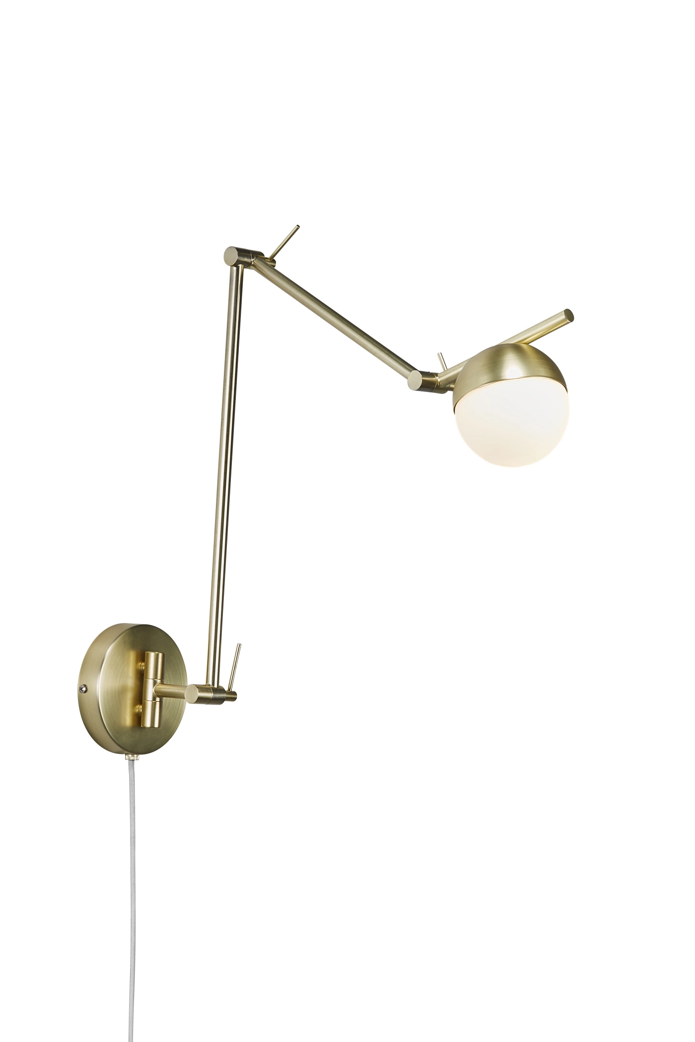   
                        
                        Бра NORDLUX (Данія) 51180    
                         у стилі Хай-тек.  
                        Тип джерела світла: світлодіодна лампа, змінна.                                                 Кольори плафонів і підвісок: Білий.                         Матеріал: Скло.                          фото 1