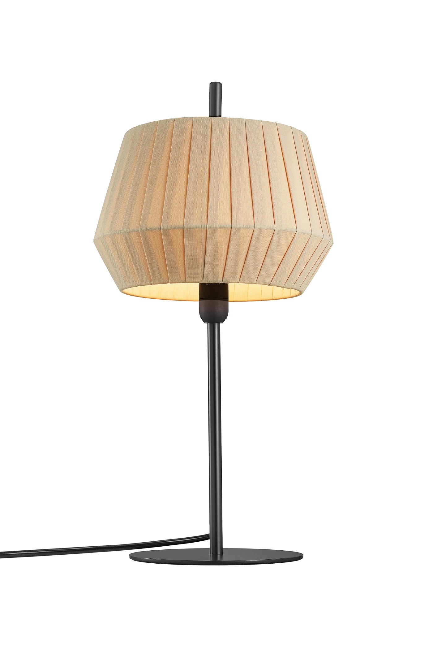   
                        
                        Настольная лампа NORDLUX (Дания) 51196    
                         в стиле Модерн.  
                        Тип источника света: светодиодная лампа, сменная.                                                 Цвета плафонов и подвесок: Бежевый.                         Материал: Ткань.                          фото 1