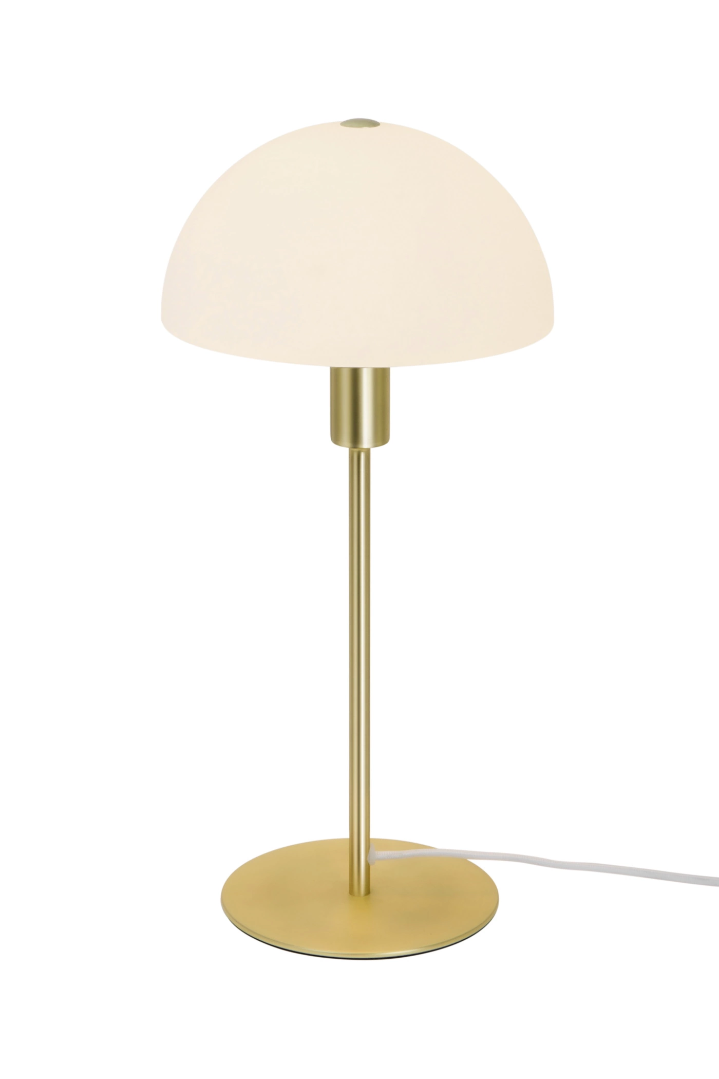   
                        Настольная лампа NORDLUX  (Дания) 51203    
                         в стиле Модерн.  
                        Тип источника света: светодиодная лампа, сменная.                                                 Цвета плафонов и подвесок: Белый.                         Материал: Стекло.                          фото 2