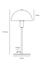   
                        Настольная лампа NORDLUX  (Дания) 51204    
                         в стиле Лофт.  
                        Тип источника света: светодиодная лампа, сменная.                                                 Цвета плафонов и подвесок: Черный.                         Материал: Металл.                          фото 6