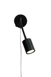   
                        Бра NORDLUX  (Дания) 51210    
                         в стиле Хай-тек.  
                        Тип источника света: светодиодная лампа, сменная.                                                 Цвета плафонов и подвесок: Черный.                         Материал: Металл.                          фото 1