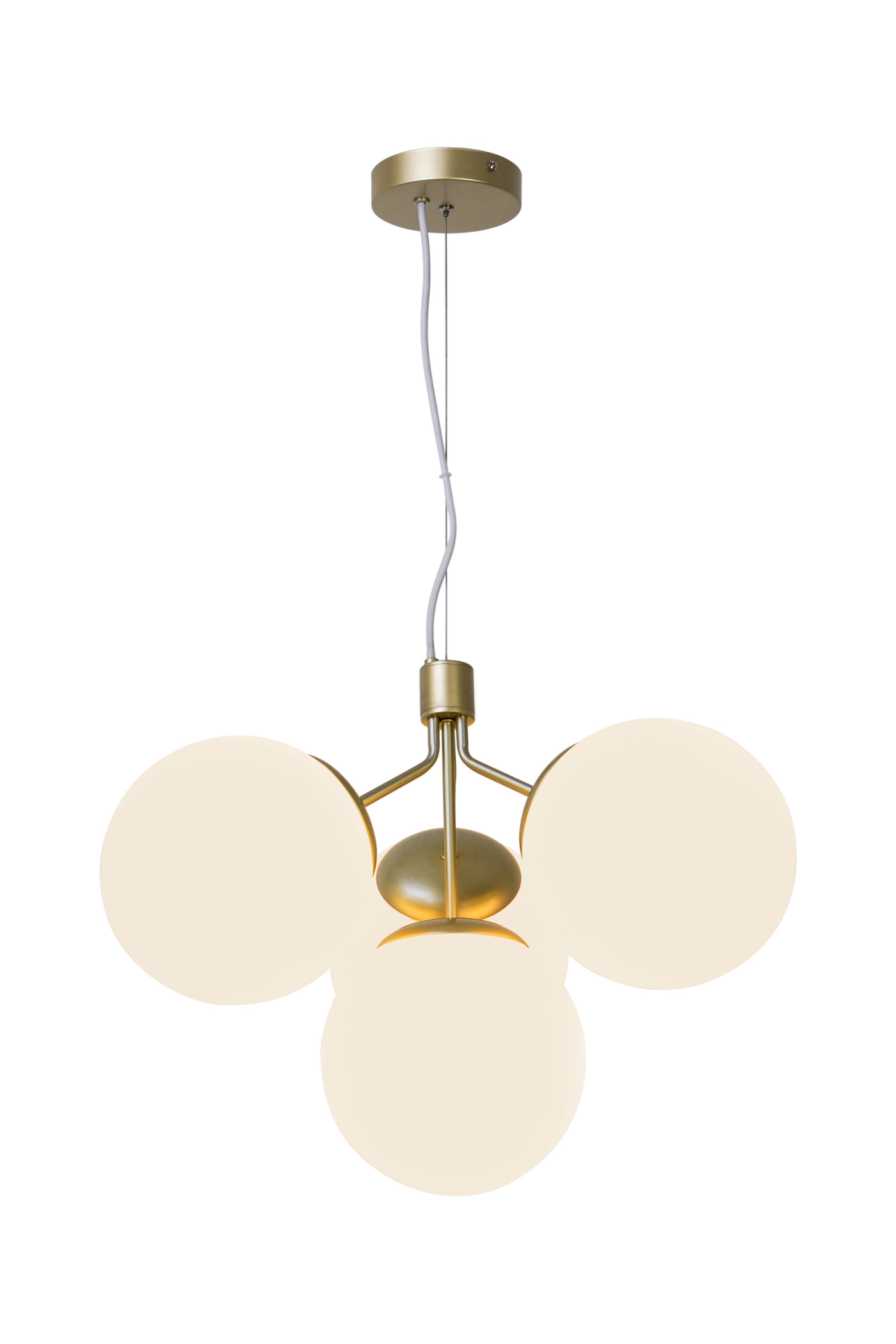  
                        
                        Люстра NORDLUX (Дания) 51238    
                         в стиле Модерн.  
                        Тип источника света: светодиодная лампа, сменная.                         Форма: Круг.                         Цвета плафонов и подвесок: Белый.                         Материал: Стекло.                          фото 1