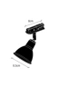   
                        
                        Трековий світильник NORDLUX (Данія) 51254    
                         у стилі Лофт.  
                        Тип джерела світла: світлодіодна лампа, змінна.                                                 Кольори плафонів і підвісок: Чорний.                         Матеріал: Метал.                          фото 2