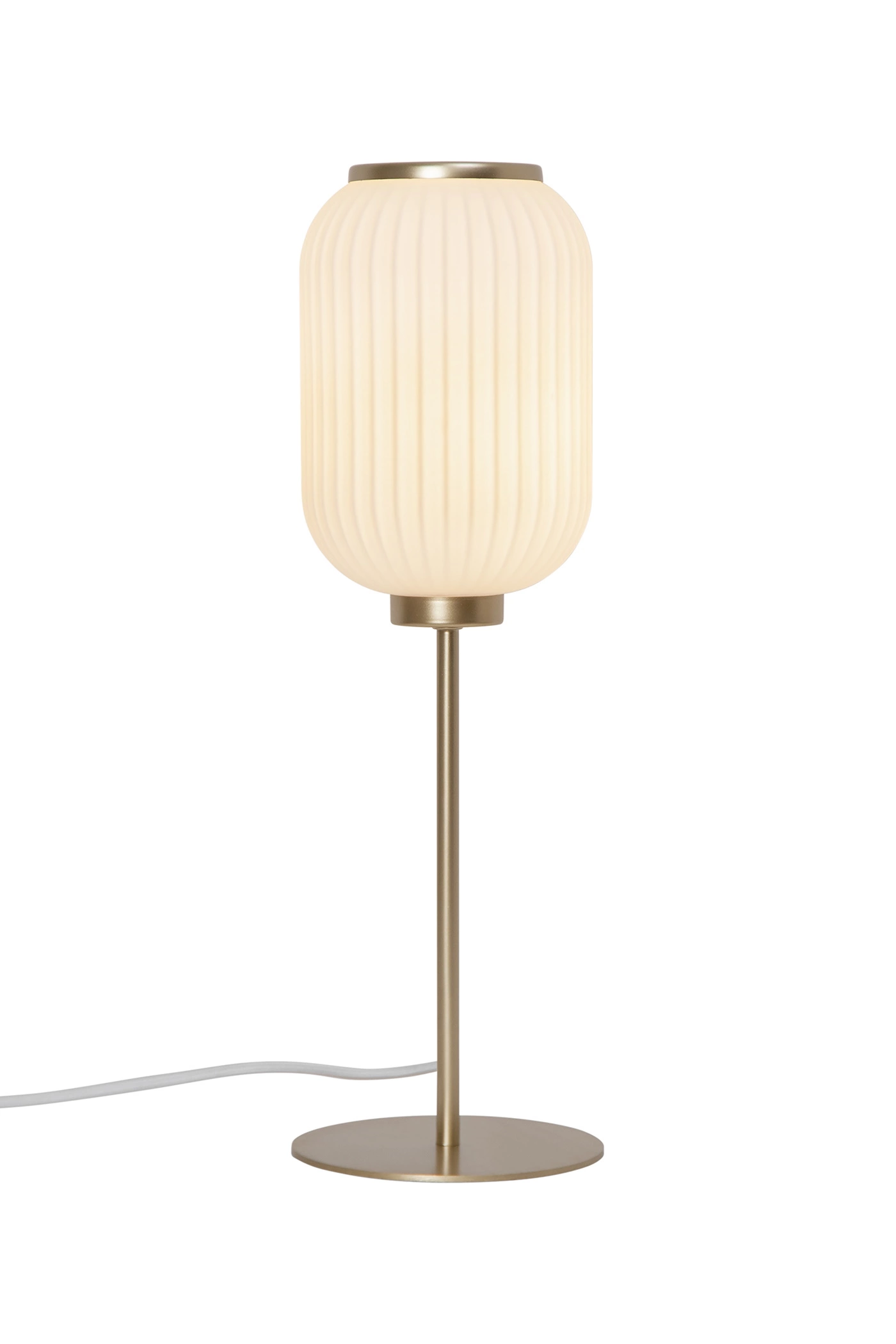   
                        Настільна лампа NORDLUX (Данія) 51264    
                         у стилі Модерн.  
                        Тип джерела світла: світлодіодна лампа, змінна.                                                 Кольори плафонів і підвісок: Білий.                         Матеріал: Скло.                          фото 2