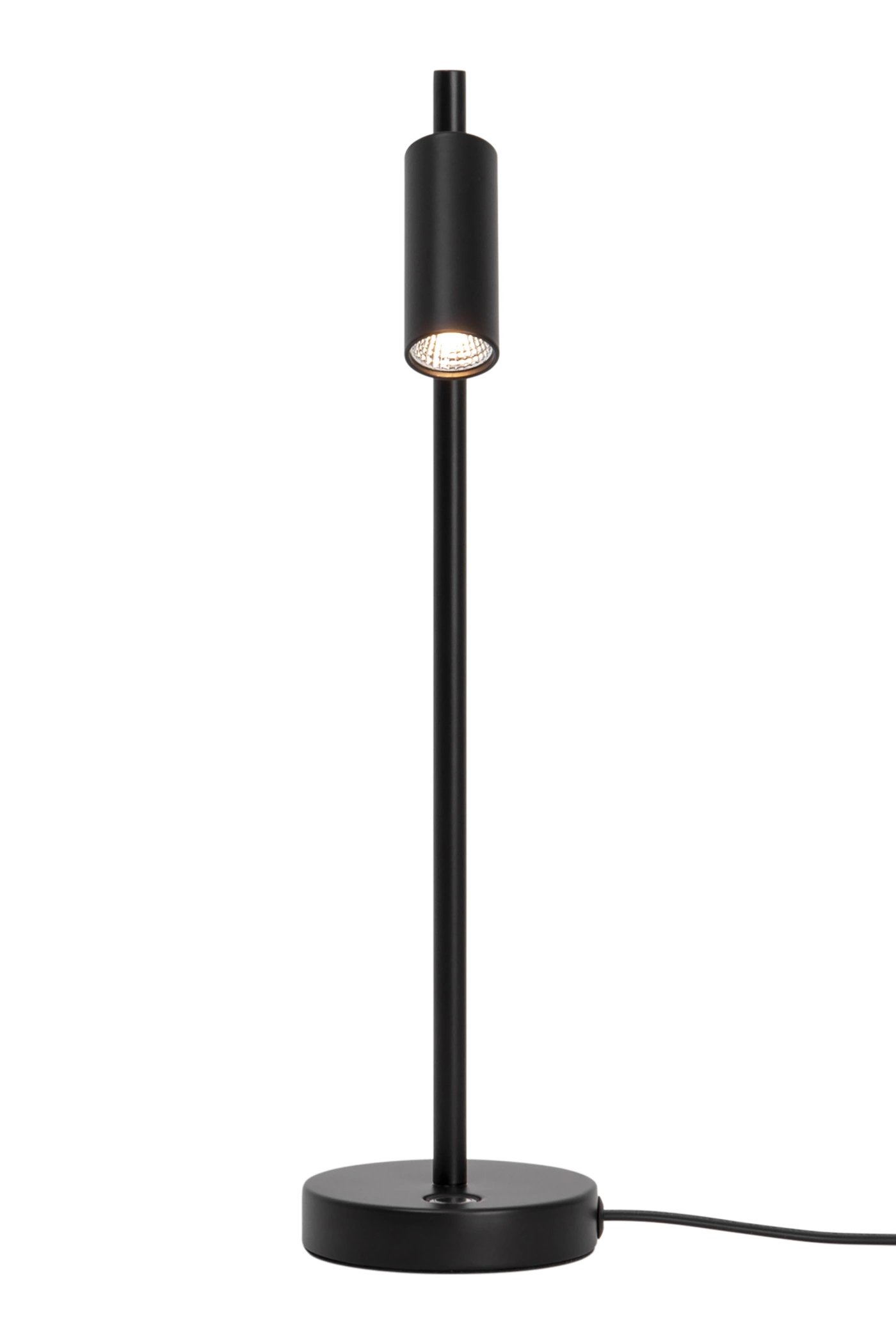   
                        
                        Настольная лампа NORDLUX (Дания) 51298    
                         в стиле Хай-тек.  
                        Тип источника света: встроенный led-модуль, несъемный.                                                 Цвета плафонов и подвесок: Черный.                         Материал: Металл.                          фото 3
