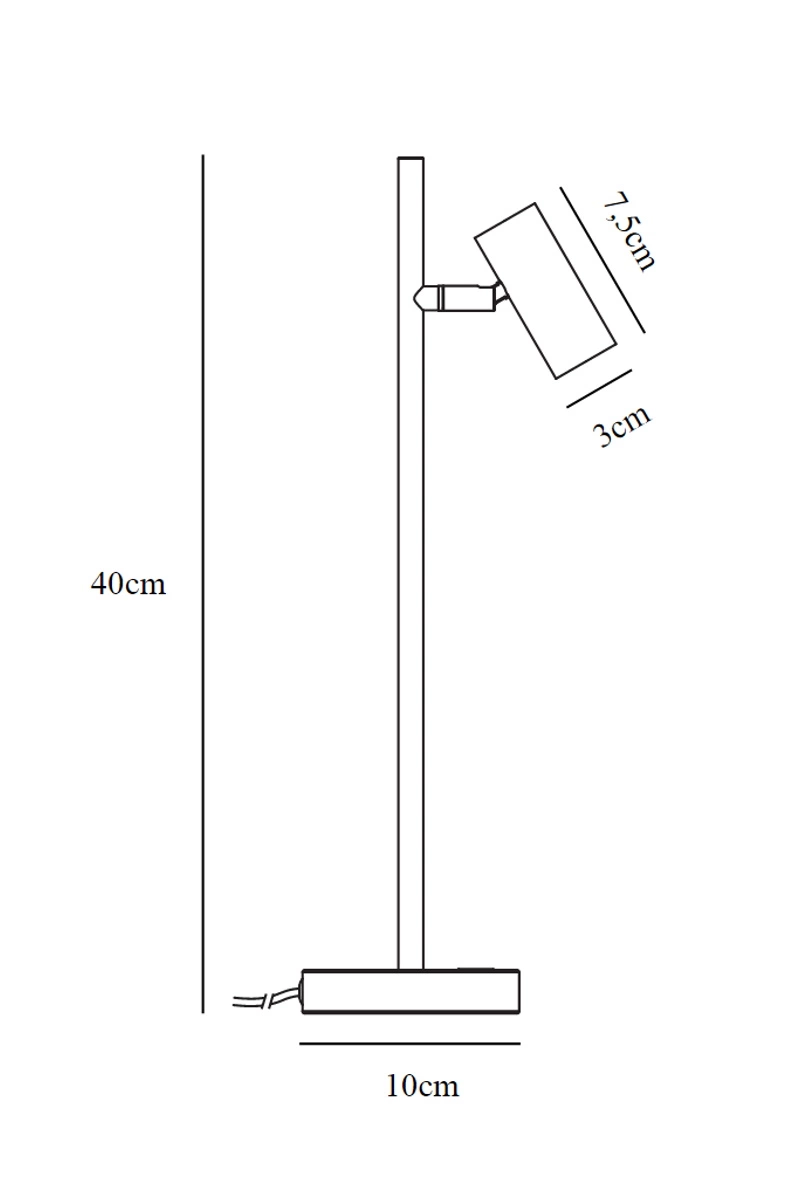   
                        
                        Настольная лампа NORDLUX (Дания) 51298    
                         в стиле Хай-тек.  
                        Тип источника света: встроенный led-модуль, несъемный.                                                 Цвета плафонов и подвесок: Черный.                         Материал: Металл.                          фото 6