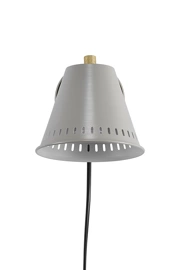   
                        Бра NORDLUX (Данія) 51312    
                         у стилі лофт, хай-тек.  
                        Тип джерела світла: cвітлодіодні led, галогенні.                                                 Кольори плафонів і підвісок: сірий.                         Матеріал: метал.                          фото 1