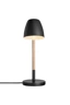   
                        Настільна лампа NORDLUX (Данія) 51332    
                         у стилі кантрі, лофт.  
                        Тип джерела світла: cвітлодіодні led, галогенні.                                                 Кольори плафонів і підвісок: чорний.                         Матеріал: метал, дерево.                          фото 2