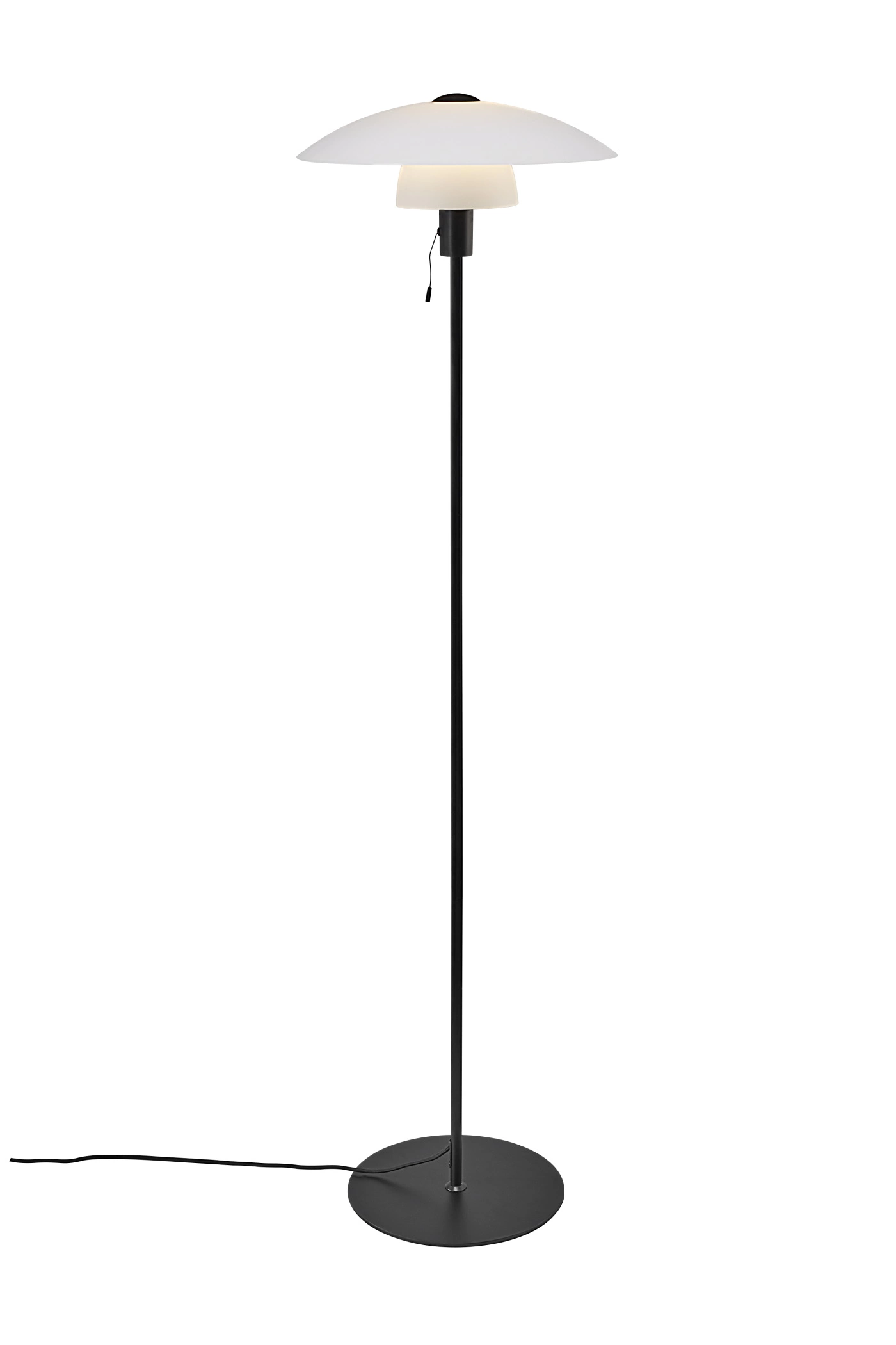   
                        
                        Торшер NORDLUX (Данія) 51354    
                         у стилі Модерн.  
                        Тип джерела світла: світлодіодна лампа, змінна.                                                 Кольори плафонів і підвісок: Білий.                         Матеріал: Скло.                          фото 1