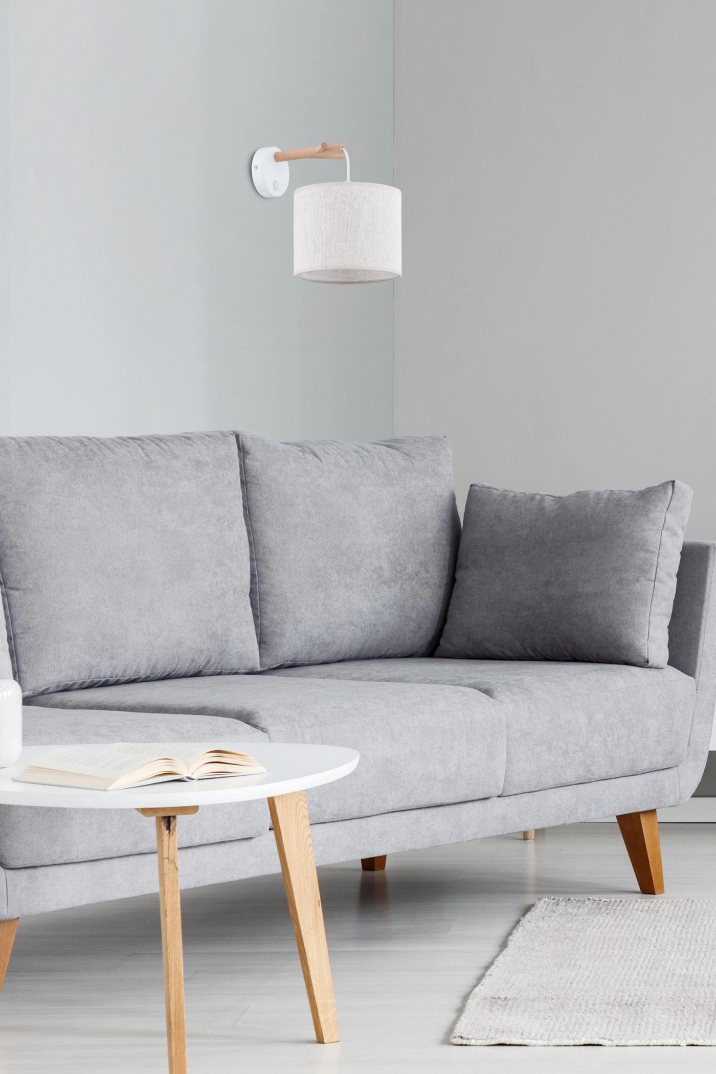   
                        
                        Бра TK LIGHTING (Польша) 51361    
                         В стиле Прованс, Скандинавский.  
                        Тип источника света: светодиодная лампа, сменная.                                                 Цвета плафонов и подвесок: Белый.                         Материал: Ткань.                          фото 3