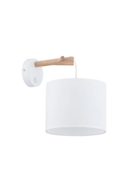   
                        
                        Бра TK LIGHTING (Польща) 51388    
                         у стилі Скандинавський, Модерн.  
                        Тип джерела світла: світлодіодна лампа, змінна.                                                 Кольори плафонів і підвісок: Білий.                         Матеріал: Тканина.                          фото 1