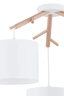   
                        
                        Люстра TK LIGHTING (Польша) 51389    
                         В стиле Модерн, Скандинавский.  
                        Тип источника света: светодиодная лампа, сменная.                         Форма: Круг.                         Цвета плафонов и подвесок: Белый.                         Материал: Ткань.                          фото 2