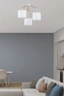   
                        
                        Люстра TK LIGHTING (Польша) 51389    
                         В стиле Модерн, Скандинавский.  
                        Тип источника света: светодиодная лампа, сменная.                         Форма: Круг.                         Цвета плафонов и подвесок: Белый.                         Материал: Ткань.                          фото 3