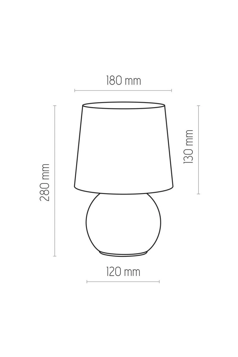   
                        
                        Настільна лампа TK LIGHTING (Польща) 51422    
                         у стилі Модерн.  
                        Тип джерела світла: світлодіодна лампа, змінна.                                                 Кольори плафонів і підвісок: Червоний.                         Матеріал: Тканина.                          фото 2