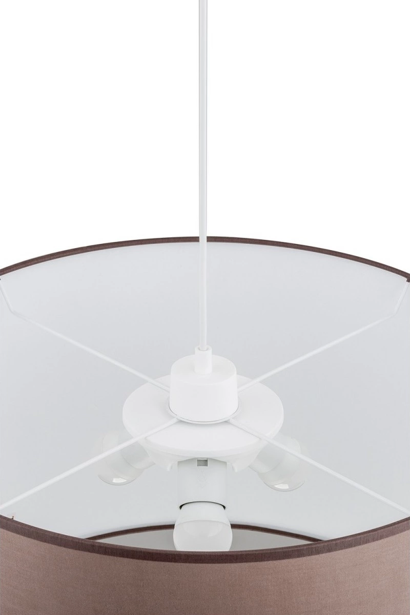   
                        
                        Люстра TK LIGHTING (Польща) 51431    
                         У стилі Модерн.  
                        Тип джерела світла: світлодіодна лампа, змінна.                         Форма: Циліндр.                         Кольори плафонів і підвісок: Бежевий, Білий.                         Матеріал: Тканина, Пластик.                          фото 4