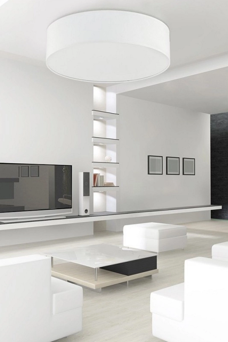  
                        
                        Светильник потолочный TK LIGHTING (Польша) 51437    
                         В стиле Модерн.  
                        Тип источника света: светодиодная лампа, сменная.                         Форма: Цилиндр.                         Цвета плафонов и подвесок: Белый.                         Материал: Ткань, Пластик.                          фото 4