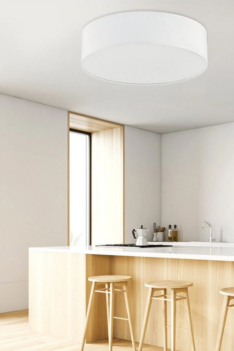   
                        
                        Светильник потолочный TK LIGHTING (Польша) 51437    
                         В стиле Модерн.  
                        Тип источника света: светодиодная лампа, сменная.                         Форма: Цилиндр.                         Цвета плафонов и подвесок: Белый.                         Материал: Ткань, Пластик.                          фото 5