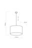   
                        
                        Люстра TK LIGHTING (Польща) 51446    
                         У стилі Лофт.  
                        Тип джерела світла: світлодіодна лампа, змінна.                         Форма: Циліндр.                         Кольори плафонів і підвісок: Чорний, Золото.                         Матеріал: Тканина.                          фото 4