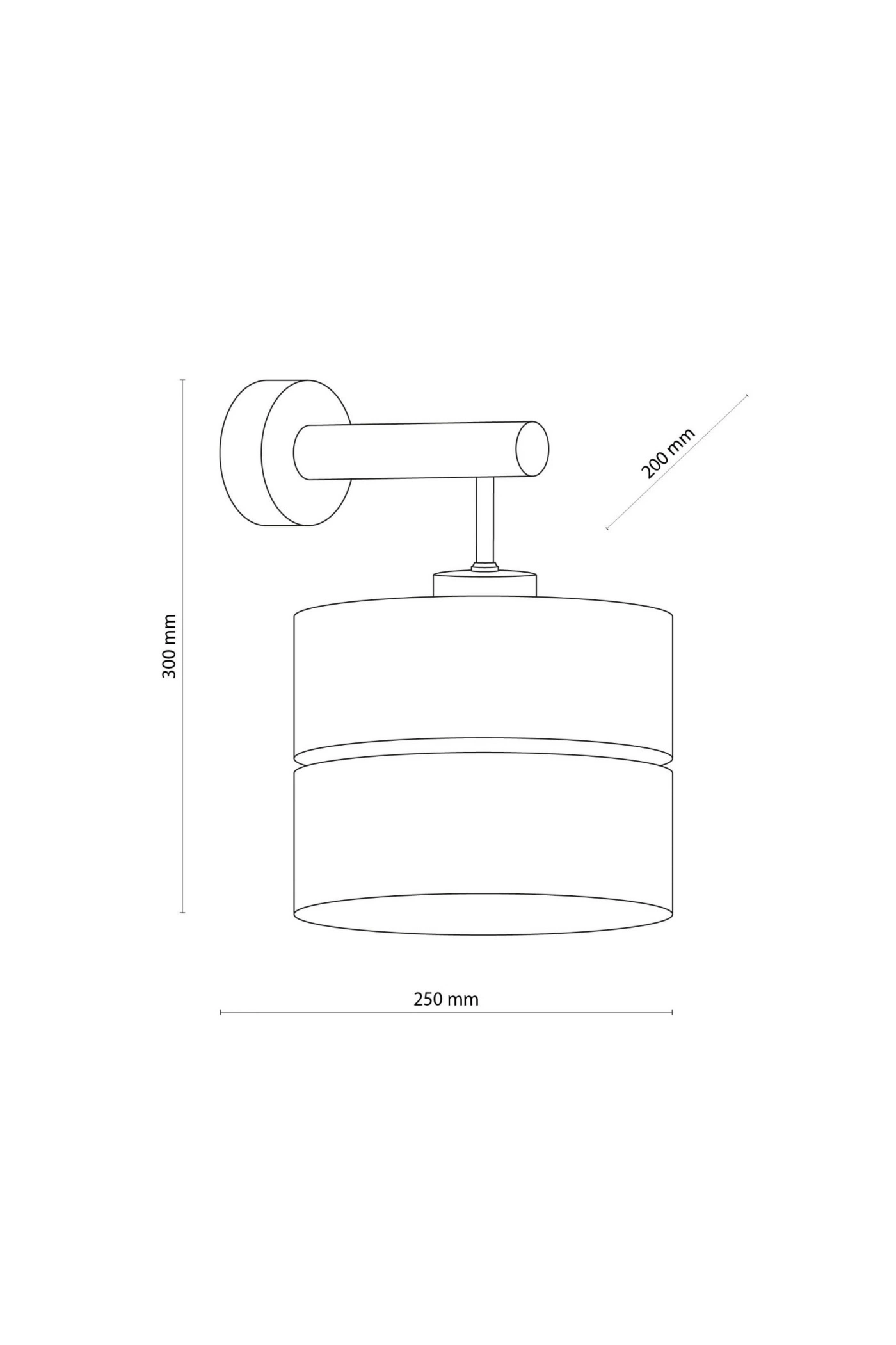   
                        
                        Бра TK LIGHTING (Польща) 51461    
                         у стилі Модерн.  
                        Тип джерела світла: світлодіодна лампа, змінна.                                                 Кольори плафонів і підвісок: Бежевий.                         Матеріал: Тканина.                          фото 3