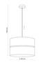   
                        
                        Люстра TK LIGHTING (Польша) 51463    
                         В стиле Модерн.  
                        Тип источника света: светодиодная лампа, сменная.                         Форма: Цилиндр.                         Цвета плафонов и подвесок: Бежевый.                         Материал: Ткань.                          фото 3