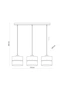   
                        
                        Люстра TK LIGHTING (Польща) 51464    
                         У стилі Модерн.  
                        Тип джерела світла: світлодіодна лампа, змінна.                         Форма: Прямокутник.                         Кольори плафонів і підвісок: Бежевий.                         Матеріал: Тканина.                          фото 3