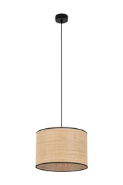   
                        
                        Люстра TK LIGHTING (Польша) 51473    
                         в стиле Модерн.  
                        Тип источника света: светодиодная лампа, сменная.                         Форма: Цилиндр.                         Цвета плафонов и подвесок: Бежевый, Черный.                         Материал: Ткань.                          фото 1