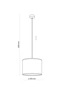   
                        
                        Люстра TK LIGHTING (Польща) 51473    
                         У стилі Модерн.  
                        Тип джерела світла: світлодіодна лампа, змінна.                         Форма: Циліндр.                         Кольори плафонів і підвісок: Бежевий, Чорний.                         Матеріал: Тканина.                          фото 5