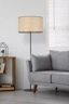   
                        
                        Торшер TK LIGHTING (Польша) 51475    
                         В стиле Модерн.  
                        Тип источника света: светодиодная лампа, сменная.                                                 Цвета плафонов и подвесок: Бежевый, Черный.                         Материал: Ткань.                          фото 7