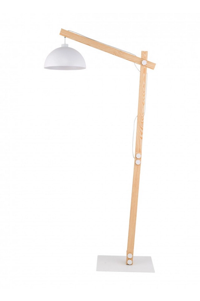   
                        
                        Торшер TK LIGHTING (Польща) 51490    
                         у стилі Модерн, Скандинавський.  
                        Тип джерела світла: світлодіодна лампа, змінна.                                                 Кольори плафонів і підвісок: Білий.                         Матеріал: Метал.                          фото 1