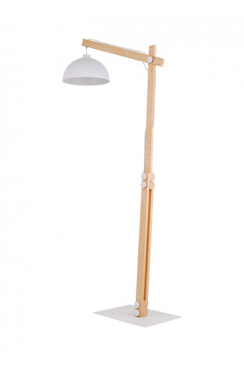   
                        
                        Торшер TK LIGHTING (Польща) 51490    
                         у стилі Модерн, Скандинавський.  
                        Тип джерела світла: світлодіодна лампа, змінна.                                                 Кольори плафонів і підвісок: Білий.                         Матеріал: Метал.                          фото 2
