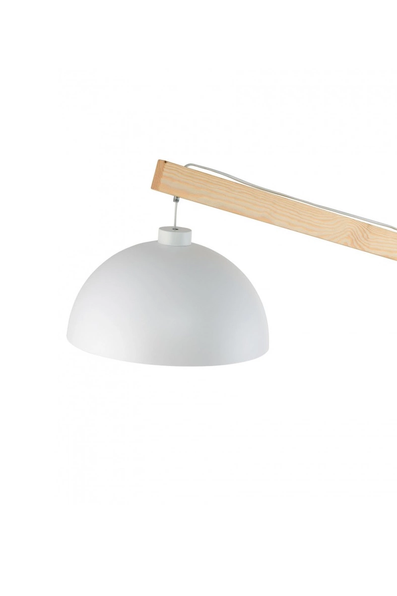   
                        
                        Торшер TK LIGHTING (Польша) 51490    
                         в стиле Модерн, Скандинавский.  
                        Тип источника света: светодиодная лампа, сменная.                                                 Цвета плафонов и подвесок: Белый.                         Материал: Металл.                          фото 3